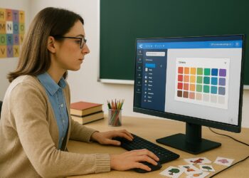 Kombinace barev v Canvě: Jak je kombinovat do výukových materiálů