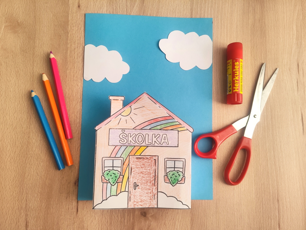 školka z papíru