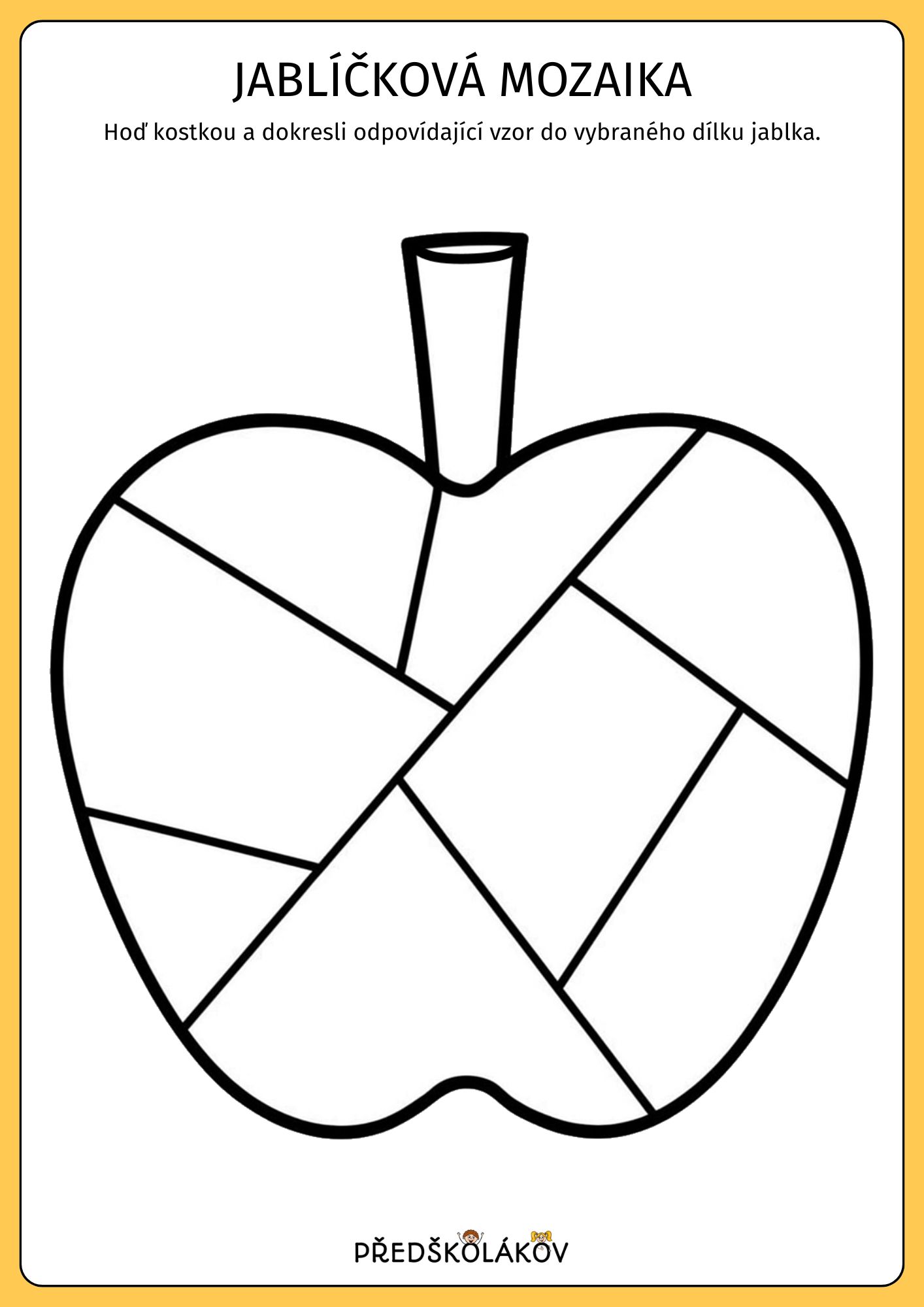 Jablíčková mozaika