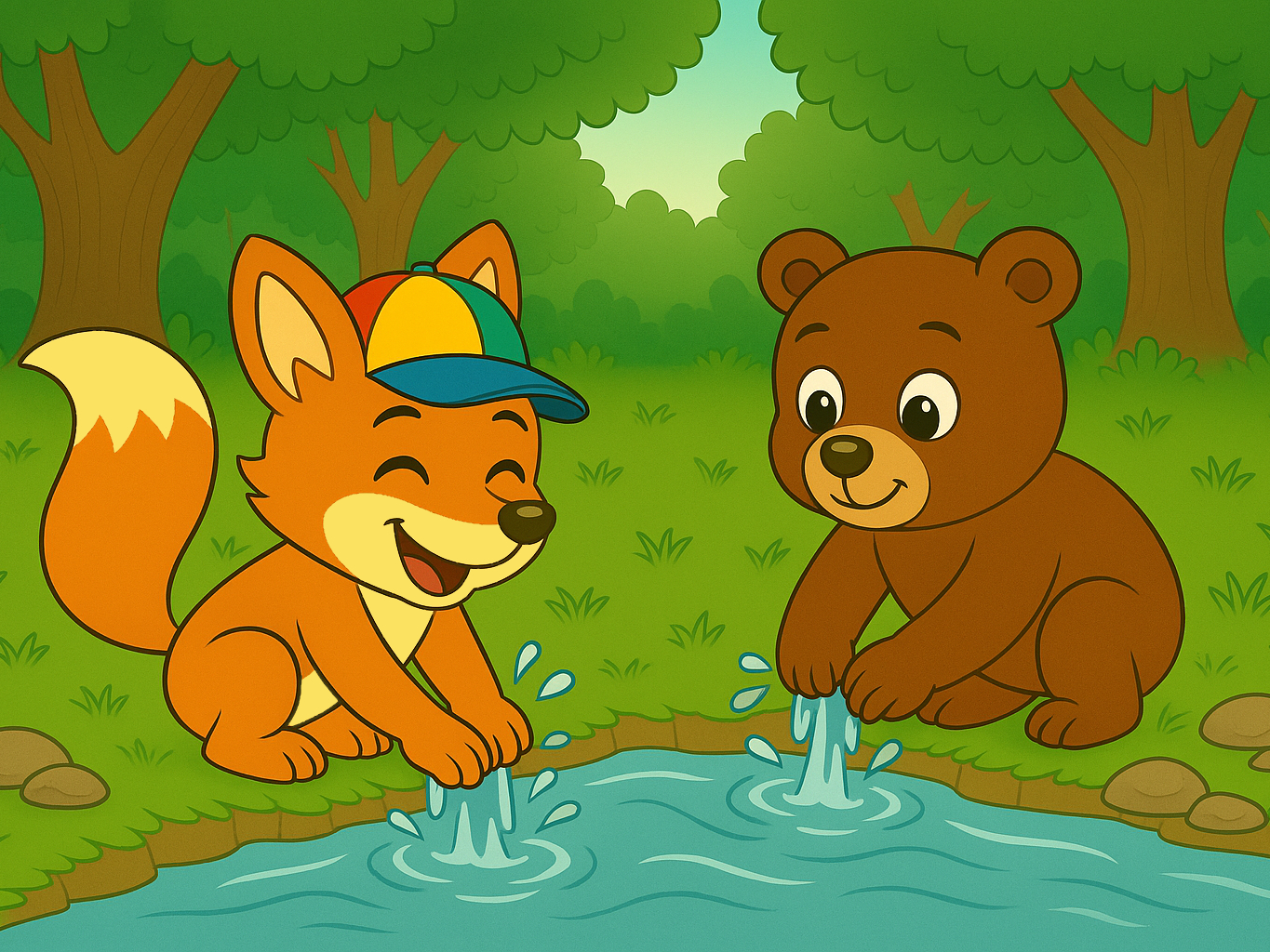 lišák Šimon a bolavé bříško