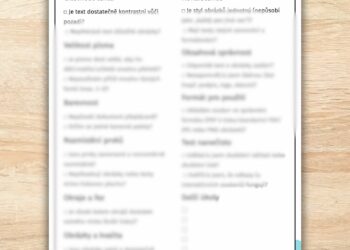Checklist 10 nejčastějších chyb v Canvě