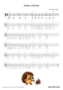 písnička ježek a blecha