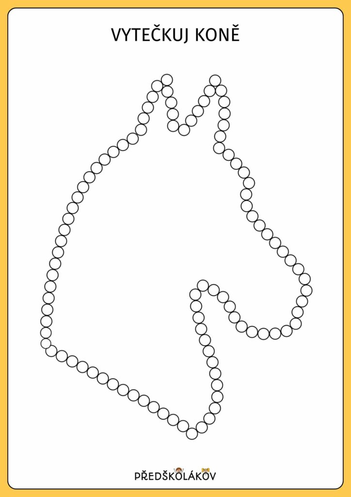 svatý martin tečkování