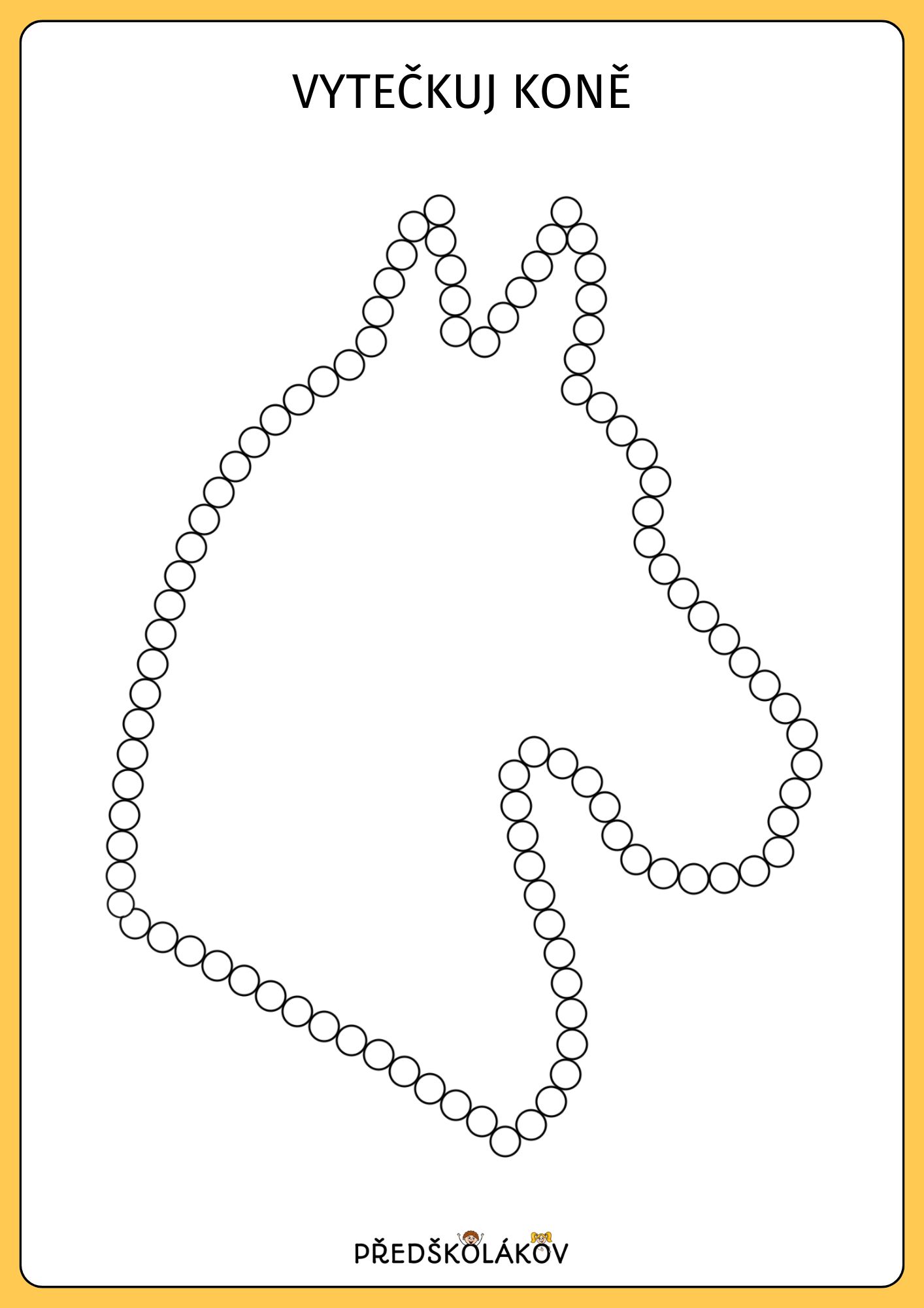 svatý martin tečkování